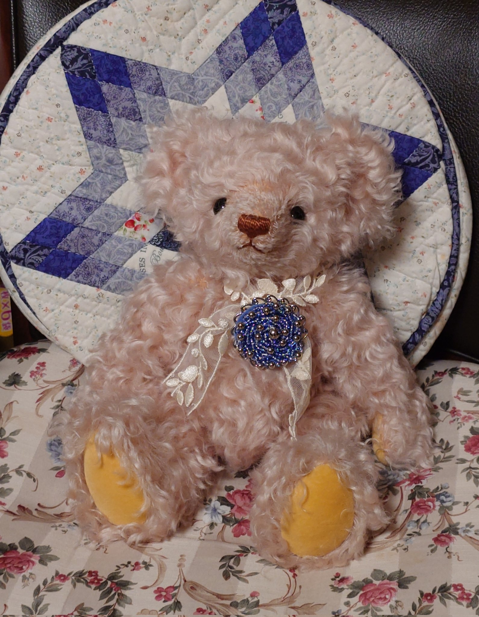 国内作家様　ワンちゃん　テディベア 国内作家様 可愛いわんちゃん モヘア ケイタベア - メルカリ
