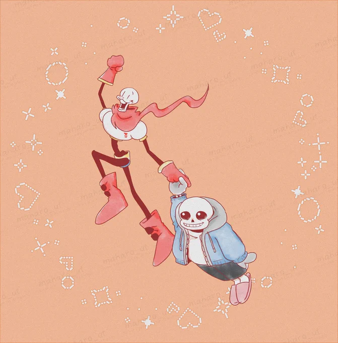 #8月はパピ月 #undertale 兄ちゃんといっしょッ!