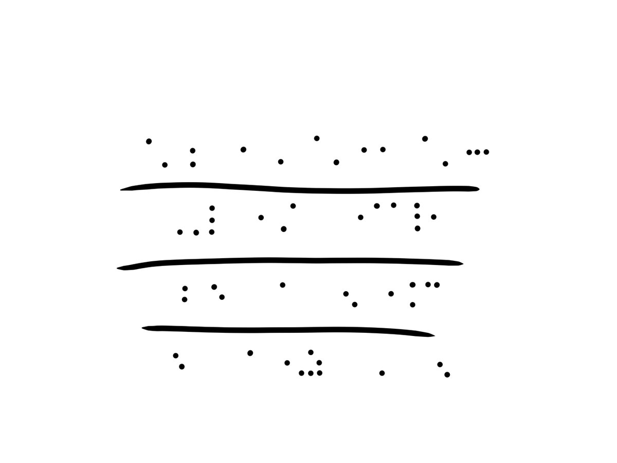 Ammirio's tweet photo. I’ve made it into just the braille dots, not perfect cause I drew it but someone pls help us decode it https://t.co/O7xktCIpAJ