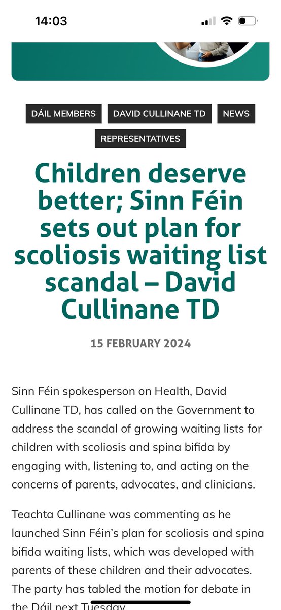 Gillian Sherratt (@gillsherratt23) on Twitter photo <a href="/sinnfeinireland/">Sinn Féin</a> Thank you for the continued support. To people in the comments, while I appreciate the support please do note that Sinn Fein did actually raise this a number of times over the last couple years and brought a motion to the Dáil for our kids but the current government rejected it <a href="/sinnfeinireland/">Sinn Féin</a> Thank you for the continued support. To people in the comments, while I appreciate the support please do note that Sinn Fein did actually raise this a number of times over the last couple years and brought a motion to the Dáil for our kids but the current government rejected it
