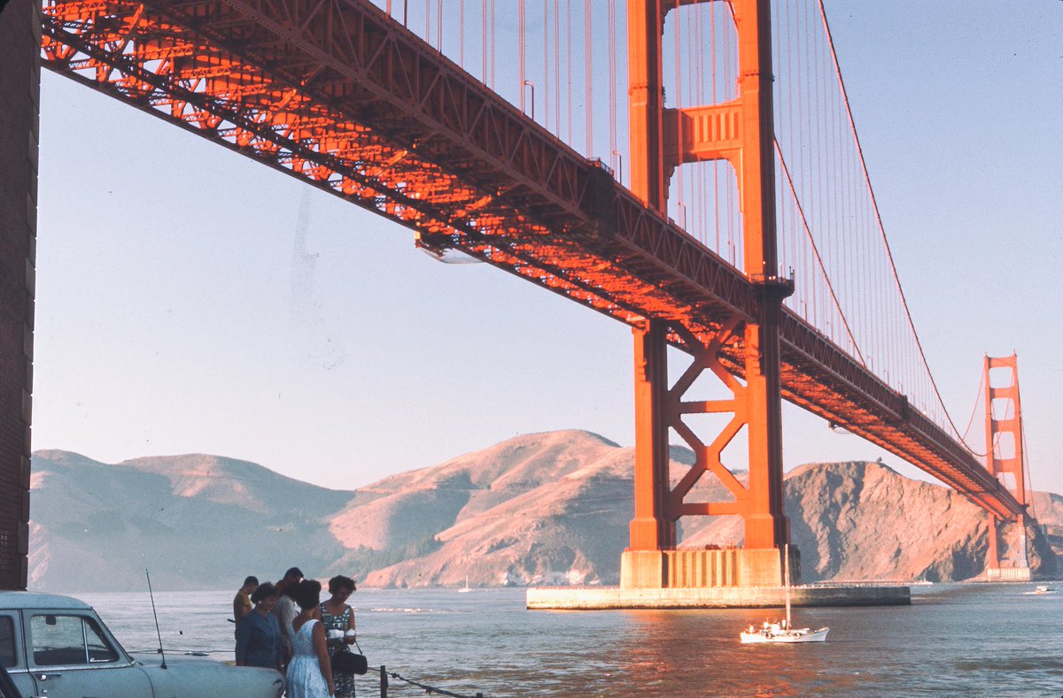 Found Ektachrome Slide, San Francisco, date stamped on slide October 1965