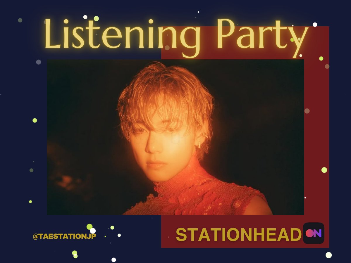 #テテのリスパ は24時までまだまだ開催中♪

本日も、参加者が少なめです😢
忙しい時でも、参加するだけで応援ができるのが、リスニングパーティの魅力の１つです✨
また、Love Me Again 1億2,000万再生企画も進行中！
どちらもぜひご参加ください💜

参加はこちらから🔽
🔗stationhead.com/taestationjp