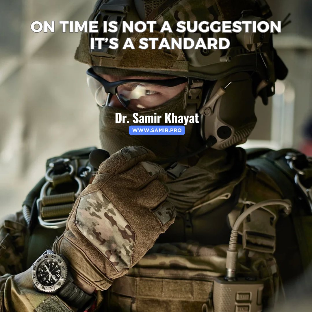 “On time, on target”  means exactly what it says. While people interpret timeliness  differently , some taking a more relaxed approach and others treating it  with greater precision , There’s an old adage: “If you’re five minutes early,  you’re already ten minutes late."