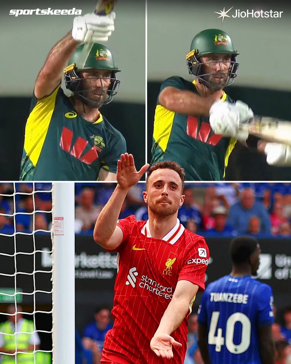 Glenn Maxwell channels the late Diogo Jota’s celebration after reaching his fifty against South Africa! 🇦🇺🏏✨

#AUSvSA #T20Is #GlennMaxwell #Sportskeeda