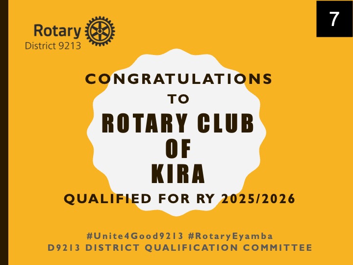 Rotary Club of Kira tweet media