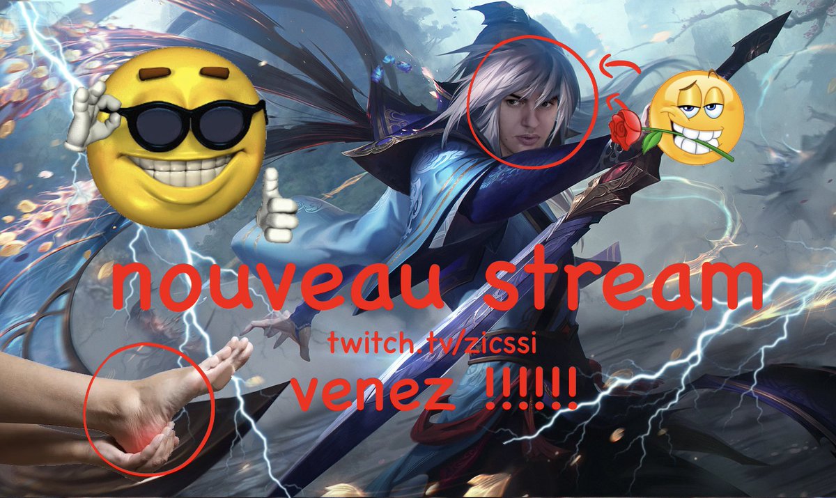 Allez hop hop le fameux stream du samedi aprem

Twitch : twitch.tv/zicssi