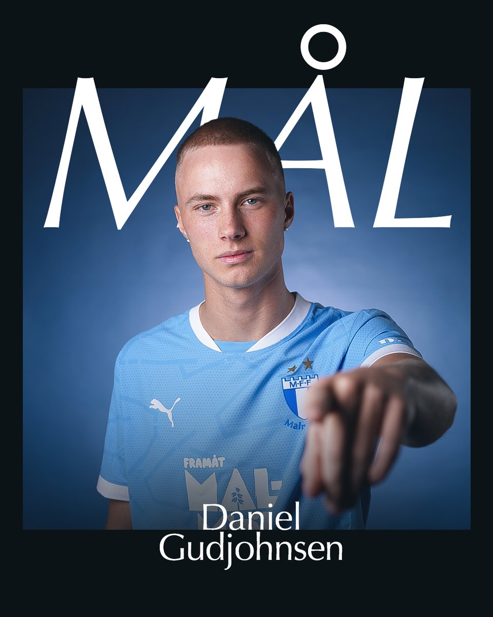 Malmo_FF's tweet photo. MÅÅÅL! Gudjohnsen nickar in ledningsmålet på hörna!

#HBKMFF | 0–1 | (15) https://t.co/Lh1s54F8wl