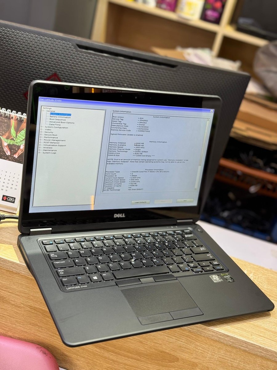DELL Latitude E7450 14"TOUCHSCREEN 

 Core i7-5th Gen 5600U  2.6GHz-8GB RAM- 500GB HDD -KEYBOARD BACKLIGHT-WebCam Win 11 Pro

2500gh. 23 pcs remaining please repost
