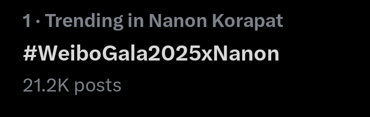 Trend For NanonTH tweet media