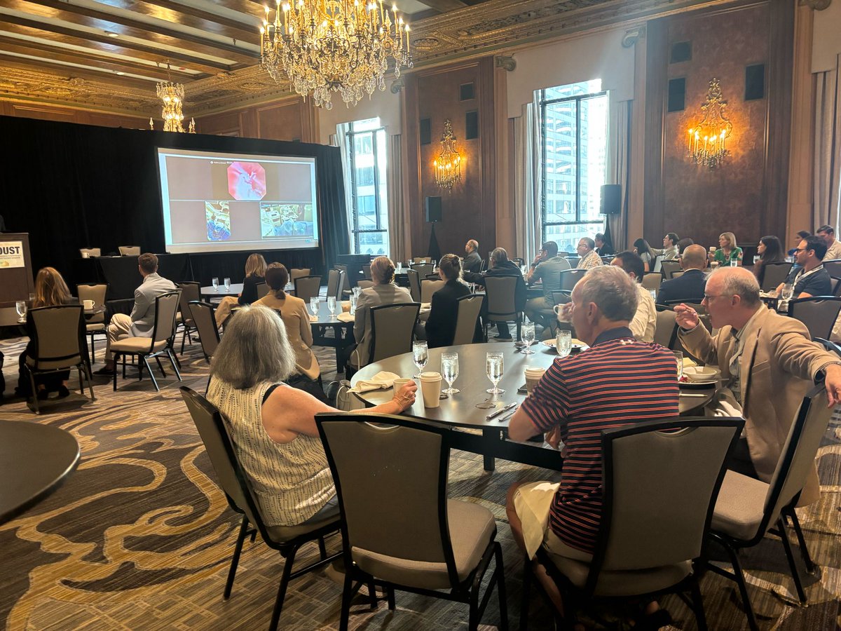 dustcme's tweet image. Starting the day right at #DUST2025 with a great breakfast and talk thanks to Cook Medical!

#DUSTCME