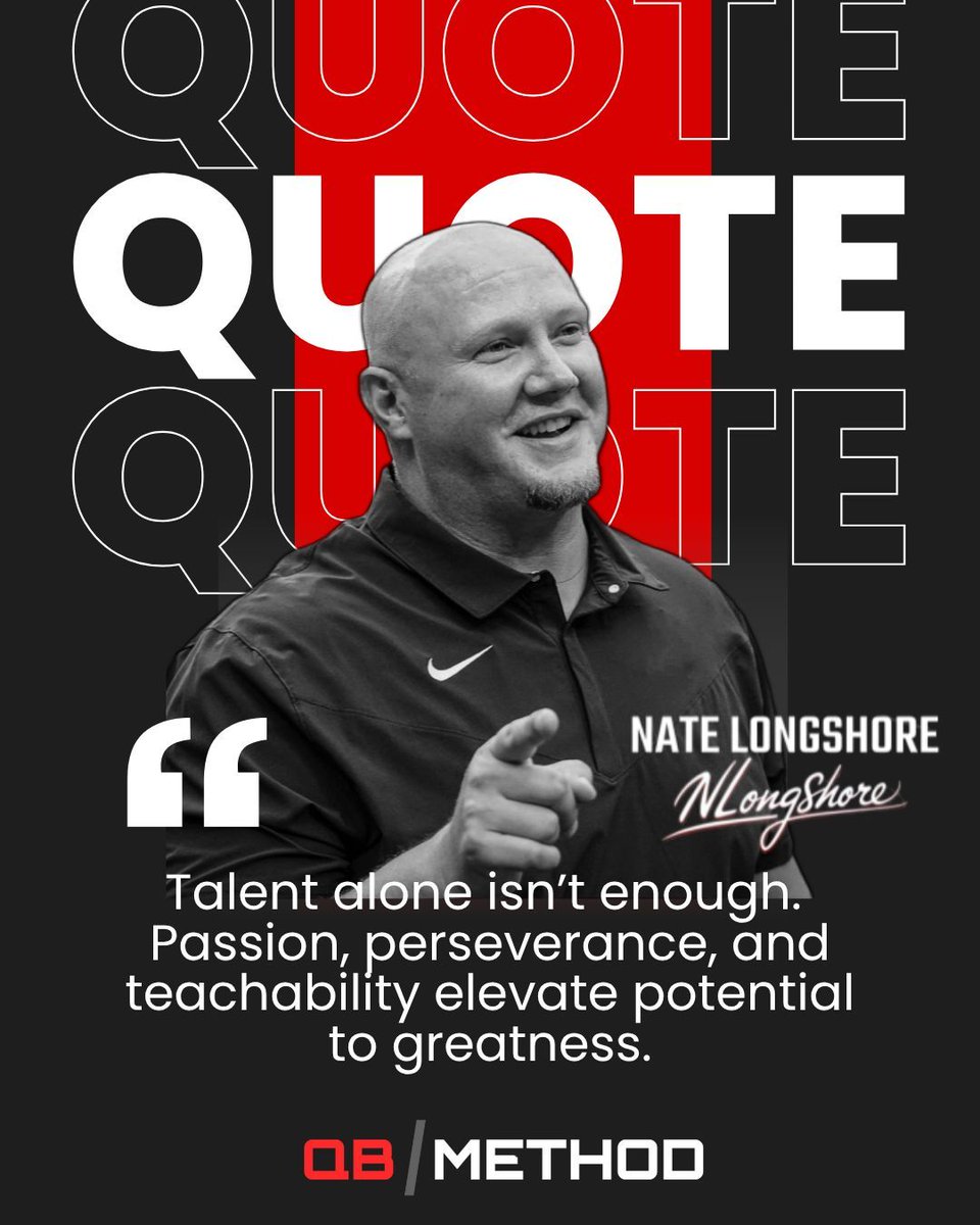 mrlongshore's tweet photo. #qbmethod #mindset #keepstacking #consistent #preparation #quotes #hardwork #hustle #grind #quarterback #qbtraining #qbcoach #qb #qb1 #leadership #workout #qbdrills #football #coach #teacher #nfl #ncaa #collegefootball #cfb #hsfootball #highschoolfootball #fridaynightlights https://t.co/zysnWLRGKw