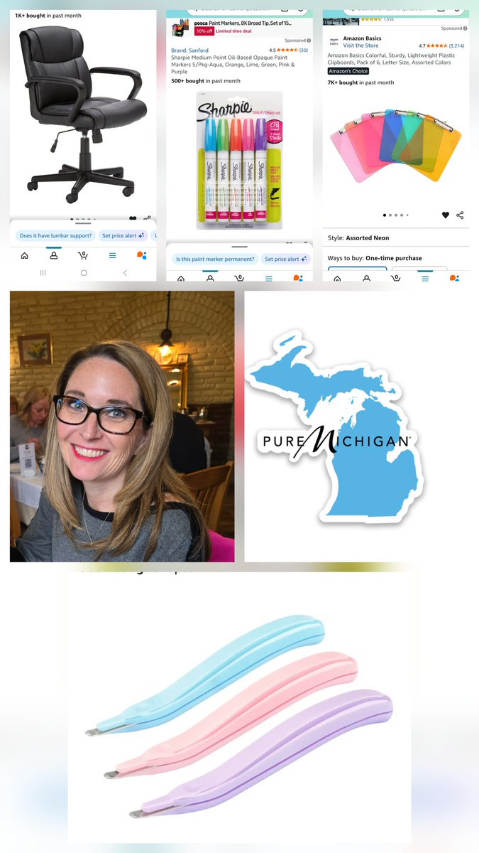 <a href="/alliewiers/">AllieTeachesMath</a> Hi! I’m a 5th grade teacher from Michigan at a Title 1 school counting down the last week till the mad dash to get my room ready.💛 Excited to kick off another year with some amazing students! 📚✏️ 

amazon.com/hz/wishlist/ls…
#clearthelist #JohnClearMyList #clearthelist2025