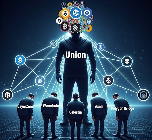 Why choose <a href="/union_build/">Union</a>?

It’s the only L1 protocol using ZK proofs and consensus verification to connect blockchains trustlessly. No need for oracles or multisigs like others, just pure security.

Build dApps with confidence across Ethereum, Cosmos, etc. 

#Web3 #UnionBuild
