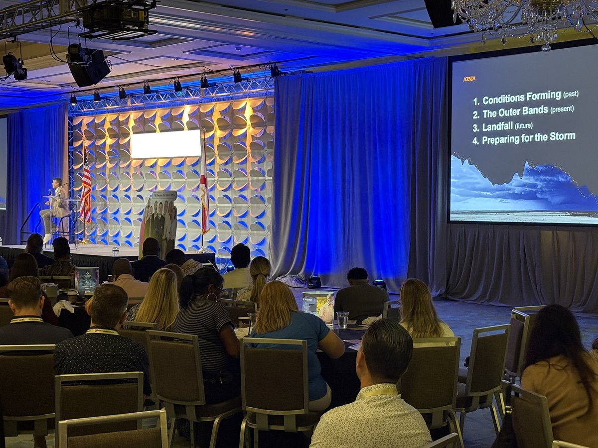 Economist Ron Hetrick is sharing insights on the rising storm around America’s future workforce needs. 

From generational changes to shifts in how we work, attendees are learning how to better prepare for big shifts in the labor force. 

#TLHACC25