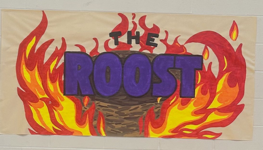 Our Basketball ball gym nickname!! (THE ROOST!!!