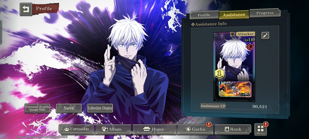 RealAzrael_19's tweet photo. @JJKPP_GL Code:T9hV1dnhAHEt
Server: Korea
Rank:51 https://t.co/3sSa1GMN9g