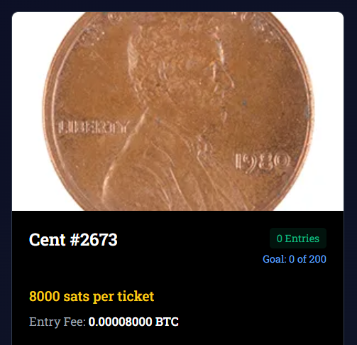 OrdWinFun's tweet photo. We heard:

 1 CENT = 1 BTC

And its on good way towards that currently sitting at 0.012BTC 

But don't worry, we got your back!!!

You can enter new raffle and win Cent 2673 for only 8000 sats!!

Go to https://t.co/4Y0izjPnpw and try your luck!!!

Why CENTs?  👇🧵