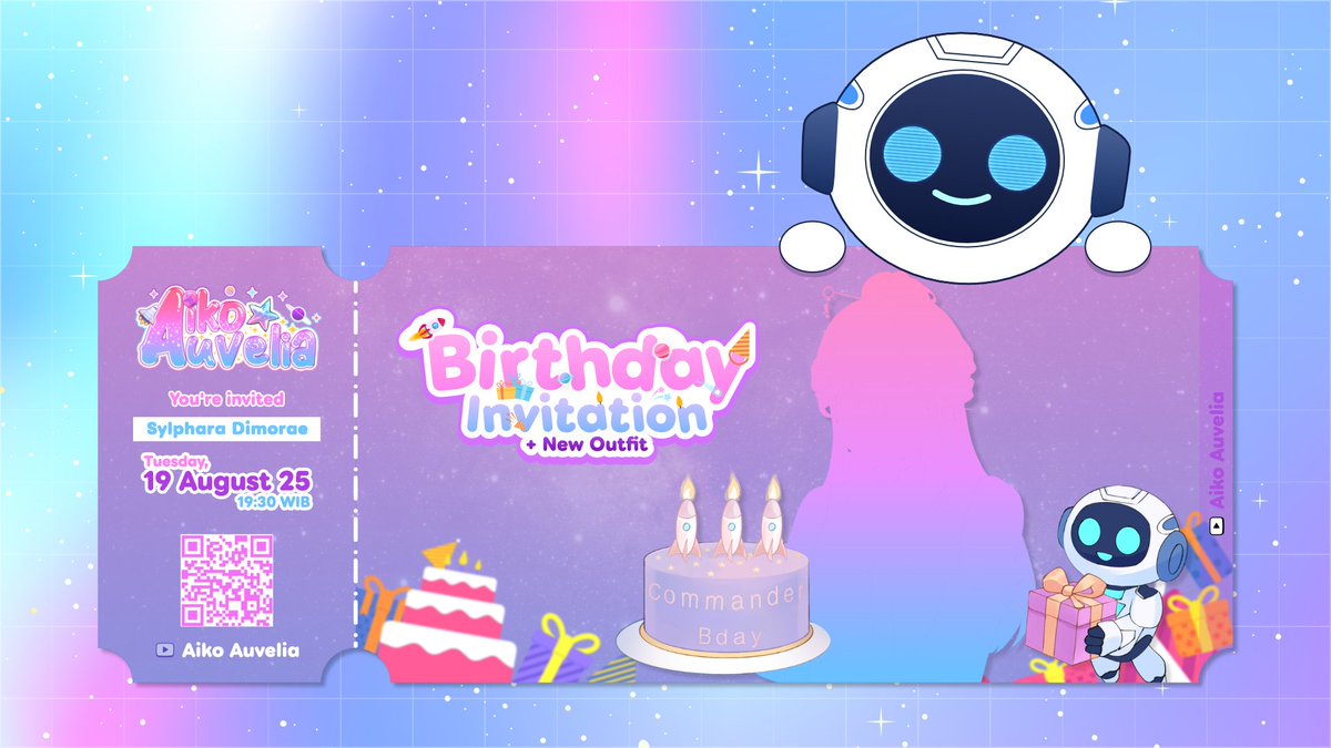 Sylphara Dimorae【Histoire】 (@sylpharadimorae) on Twitter photo wawww... Sisil dapat undangan nih...
katanya ada yg mauu Birthday dann dapet outfit baru niihhhhh, siapa lagi kalau bukan <a href="/AikoAuvelia/">Aiko Auvelia 🎖️💫 『VTUBER ID』</a>
jangan lupa datang yaa guyss
🗓️ : 19 Agustus 2025
🕒 : 19.30 WIB
📍 : youtube.com/live/NPt_F9vXK… wawww... Sisil dapat undangan nih...
katanya ada yg mauu Birthday dann dapet outfit baru niihhhhh, siapa lagi kalau bukan <a href="/AikoAuvelia/">Aiko Auvelia 🎖️💫 『VTUBER ID』</a>
jangan lupa datang yaa guyss
🗓️ : 19 Agustus 2025
🕒 : 19.30 WIB
📍 : youtube.com/live/NPt_F9vXK…