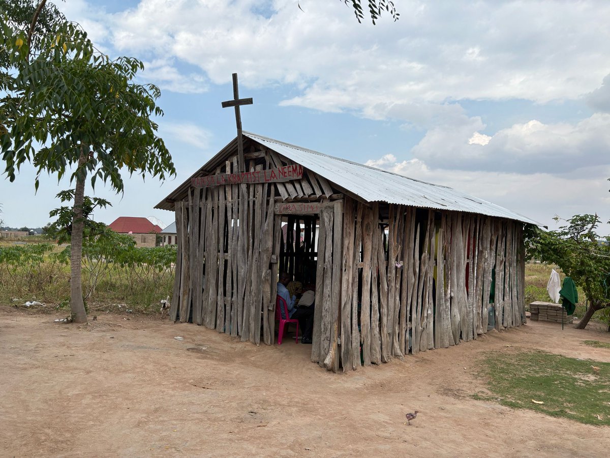 gassmattd's tweet image. This is where the church plant in Kisesa meets. This week they met for the course, Introduction to the Whole Bible under the teaching of Pastors Hamisi and Elisha.