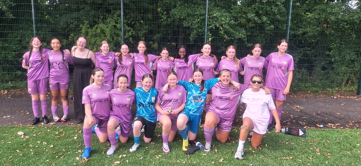 athena_glasgow's tweet photo. Fantastic start to the second half of the league campaign for our U14s Purples! The girls traveled to Dumbarton and came away with a thrilling 7-0 win! 💪🔥 Highlights included a hat-trick from Abbey and a stunning bullet header from Niamh  💥! Niamh also went onto receive POTM after and outstanding overall performance 👏 Well done to the team and our goalkeepers on a clean sheet! 💜💚⚽️"