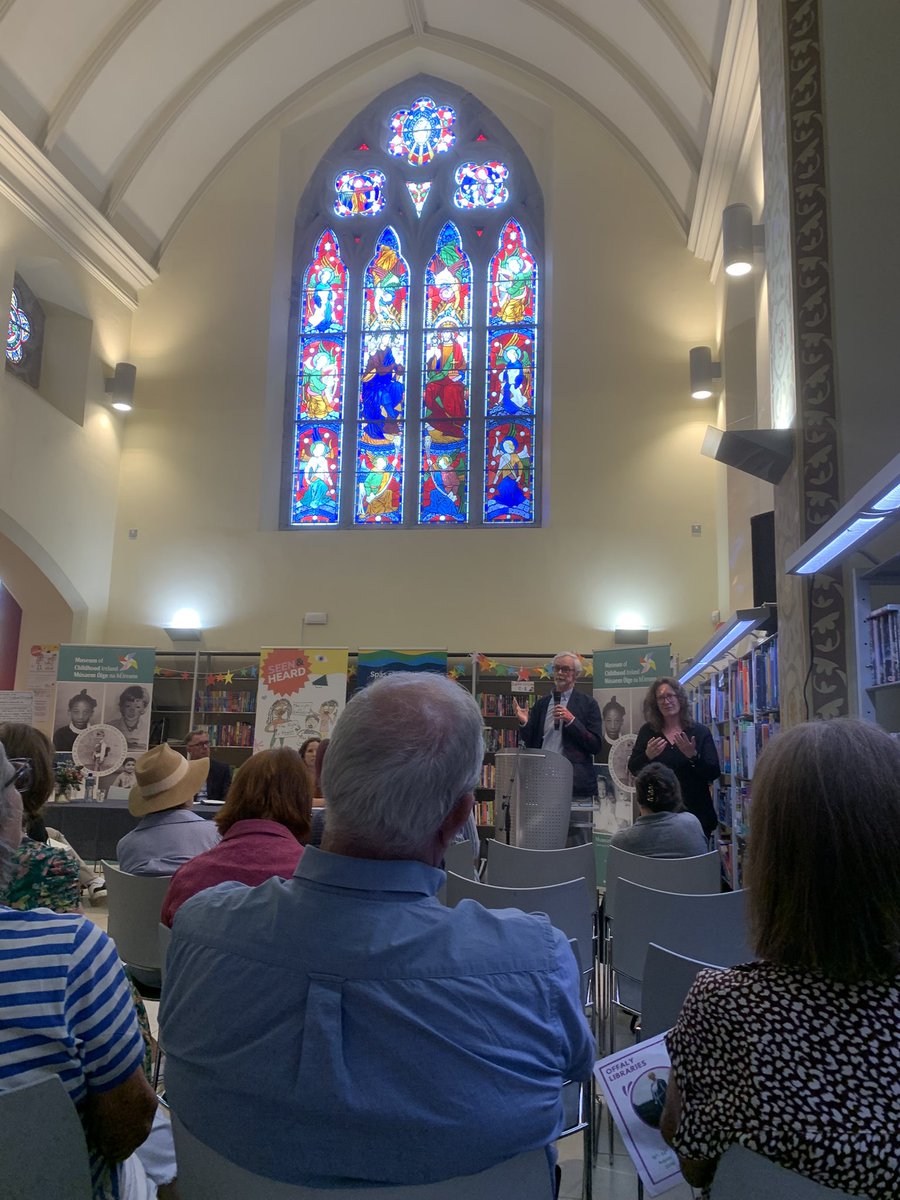 museumofci's tweet photo. Dr J W Houlihan on #BrehonLaw to #CáinAdomnáin #LexInnocentium #LawOfInnocents #SynodOfBirr 697 situates early medieval #Irish code within the broader evolution of #ChildRights #ChildInWar 
#ExploringOurFoundations #HeritageWeek #MuseumOfChildhoodIreland https://t.co/dSjKYnMdI3 https://t.co/6gTMrgL3rw