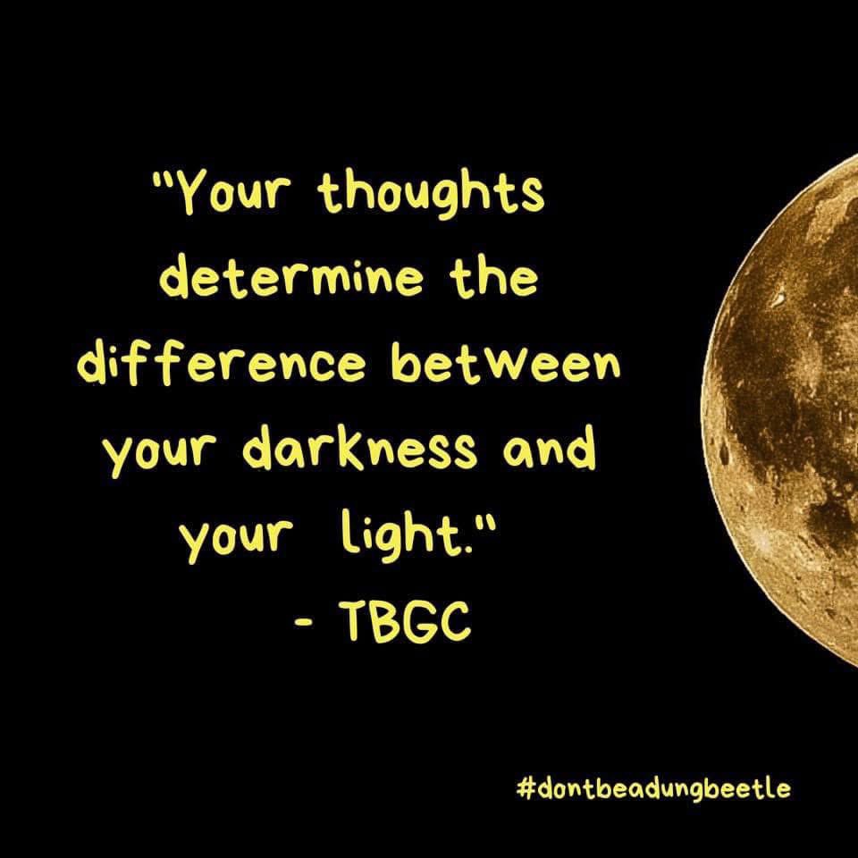 Think good thoughts today.
