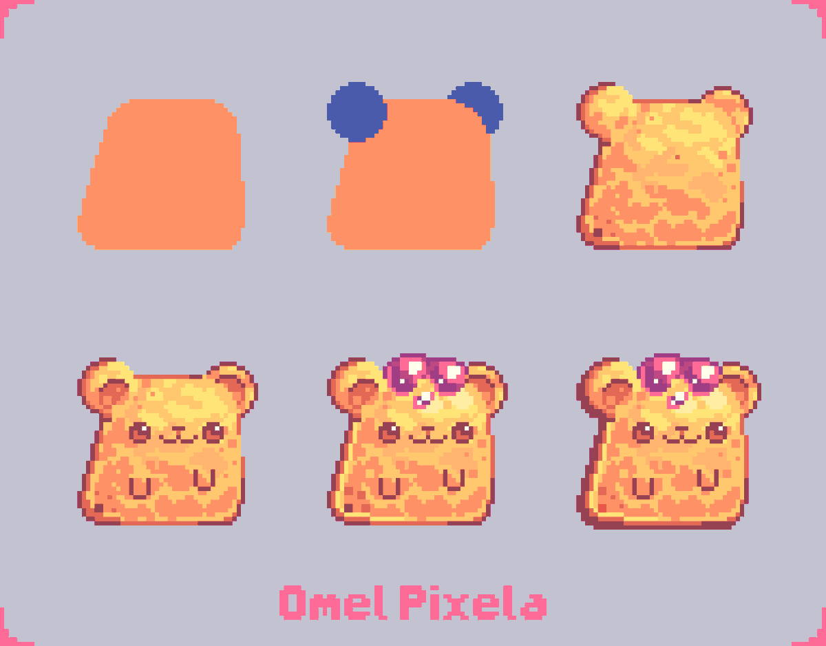 OmelPixelaArt's tweet photo. A very dangerous toast. Keep calm and play dead.
 #pixelartist  #ドット絵 #пиксельарт #digiart #pixelart https://t.co/j94JZzo2r9