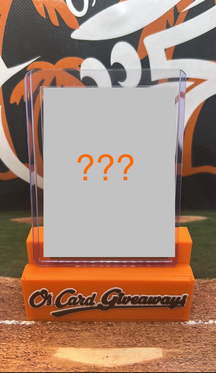 Orioles win!!! Like retweet and follow! I’ll select one lucky winner to receive and Os mystery card when I get home from vacation later tonight! #Birdland