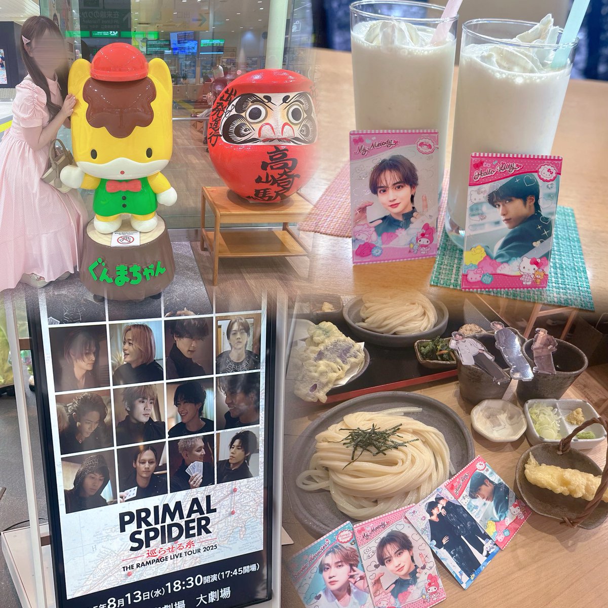 🕷️プラスパホルツ群馬🐴✩奇跡的にチケ当たって、みさちんと入れて、かっこいい北ちゃん見れて幸せだった😻💗美味しいご飯も食べてプチ遠征楽しすぎた〜💫т · т🙏🏻⭐️北ちゃん、ランペだいすき👊🫰🏻🤍︎️💓
<a href="/wimpssss/">mis@🐈♡</a>