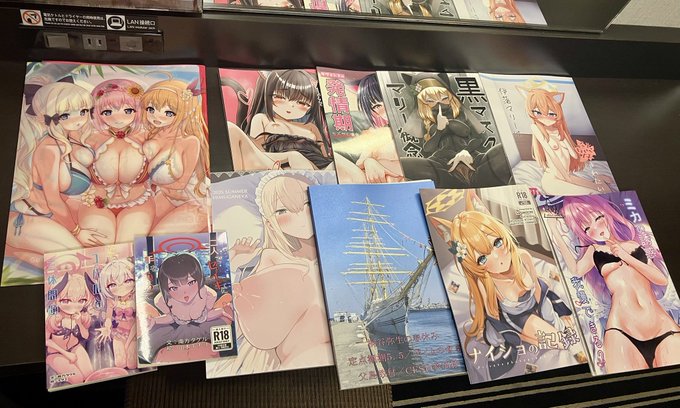 今回新刊を交換させていただいた方々の作品です。
誠にありがとうございます…!🙇 