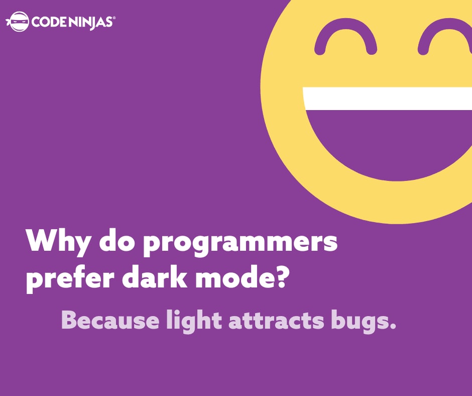 CodeNinjasBurl's tweet image. It’s Tell a Joke Day! Here are a few of our favourite coder classics.
Got a favourite code joke? Drop it below — we’ll laugh in binary.
#TellAJokeDay #CodeNinjas #CodingHumour
#STEMfun