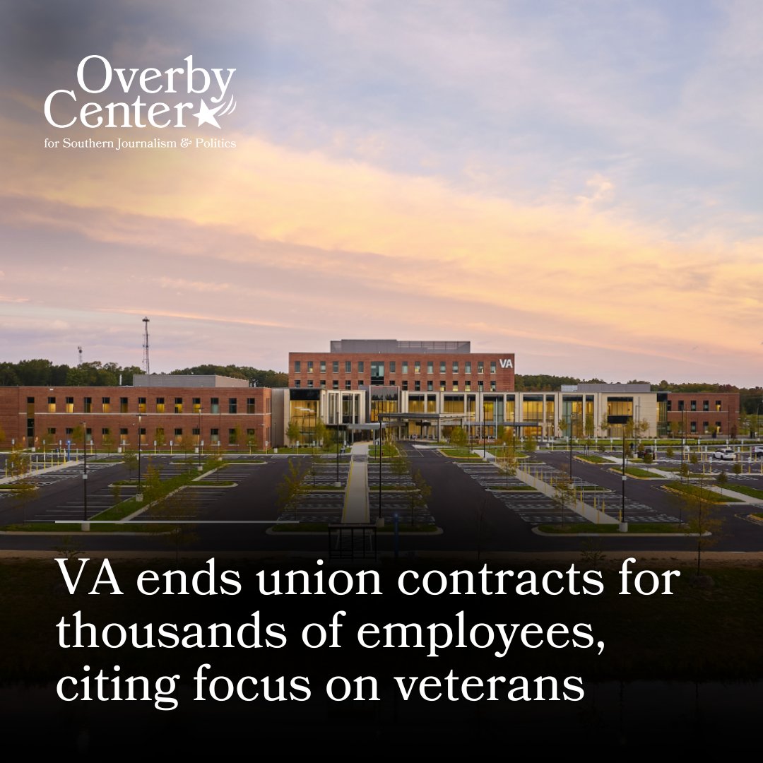 By Markus Schmidt for Virginia Mercury
The U.S. Department of Veterans Affairs has terminated collective bargaining agreements for most of its unionized workforce, citing a need to better serve veterans and implement long-stalled management reforms.