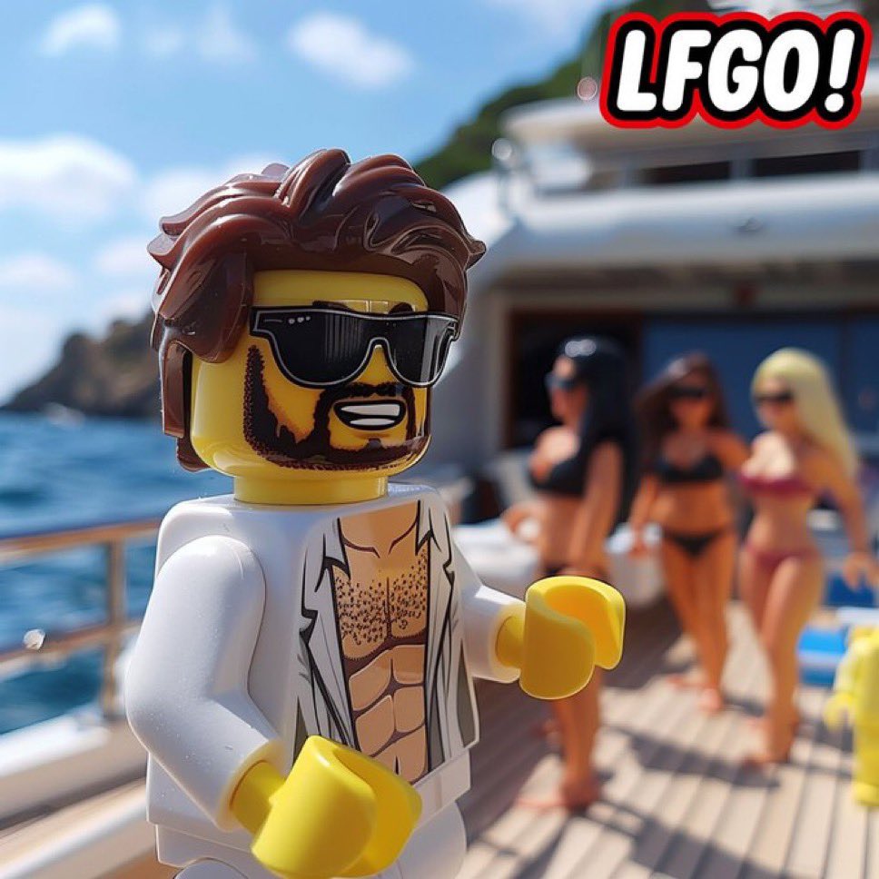 You can enjoy your Saturday on a yachty with a hottie

but ONLY by stacking $LFGO!

Cheers! 🥂🛥️