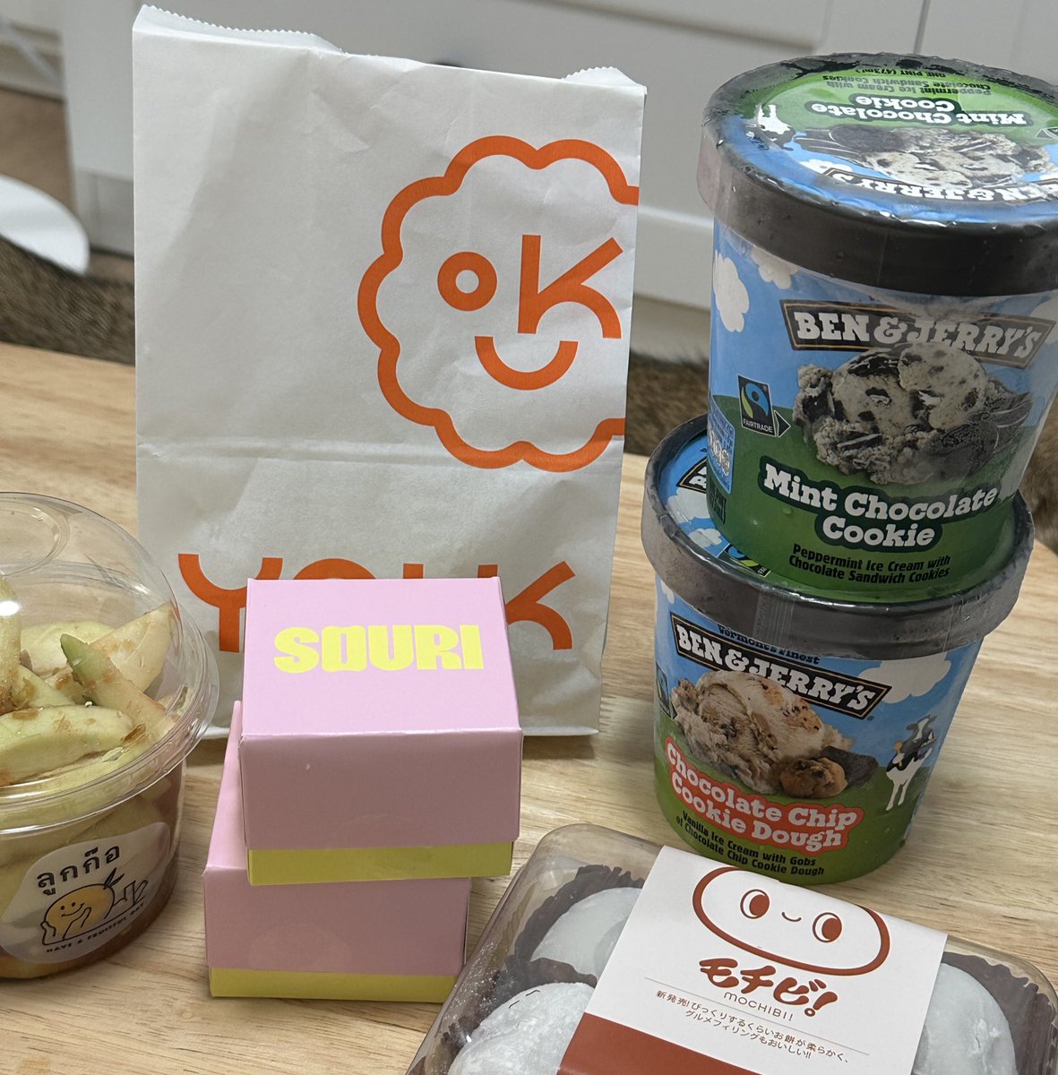 นี่คือของที่ได้จากการไปห้าง2 ชั่วโมง sugar rush เกินไปปะ