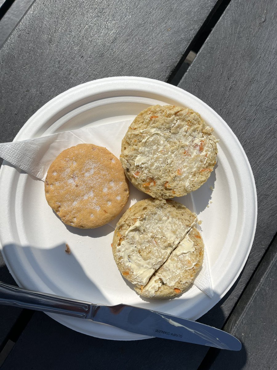 At the launch of MIR BAHMANYAR new book at the US Rangers museum in Carrickfergus.

They have gone for. #SWW THEME for catering. Scones made with potatoes and carrots, and biscuits using carrots and vanilla.

<a href="/WeHaveWaysPod/">WW2 Pod: We Have Ways of Making You Talk</a> <a href="/JohnCMcManus3/">John C. McManus</a>