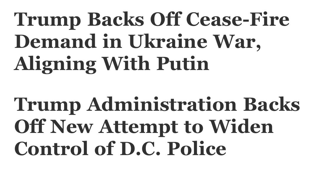 Despite the constant drumbeat of stories in the mainstream media portraying Trump as strong, resolved, a political genius, occasionally the truth of his weakness shows through, even in the <a href="/nytimes/">The New York Times</a>.