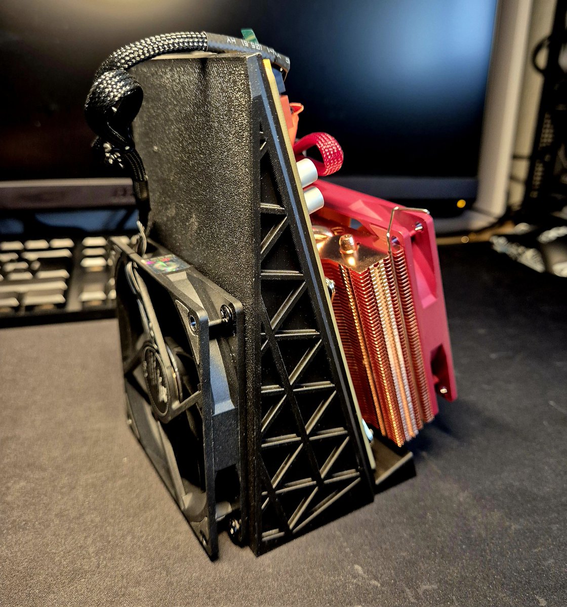 About 10 degrees less and quieter.⛏️⚡
<a href="/SoloSatoshi/">Solosatoshi.com 🇺🇲</a>