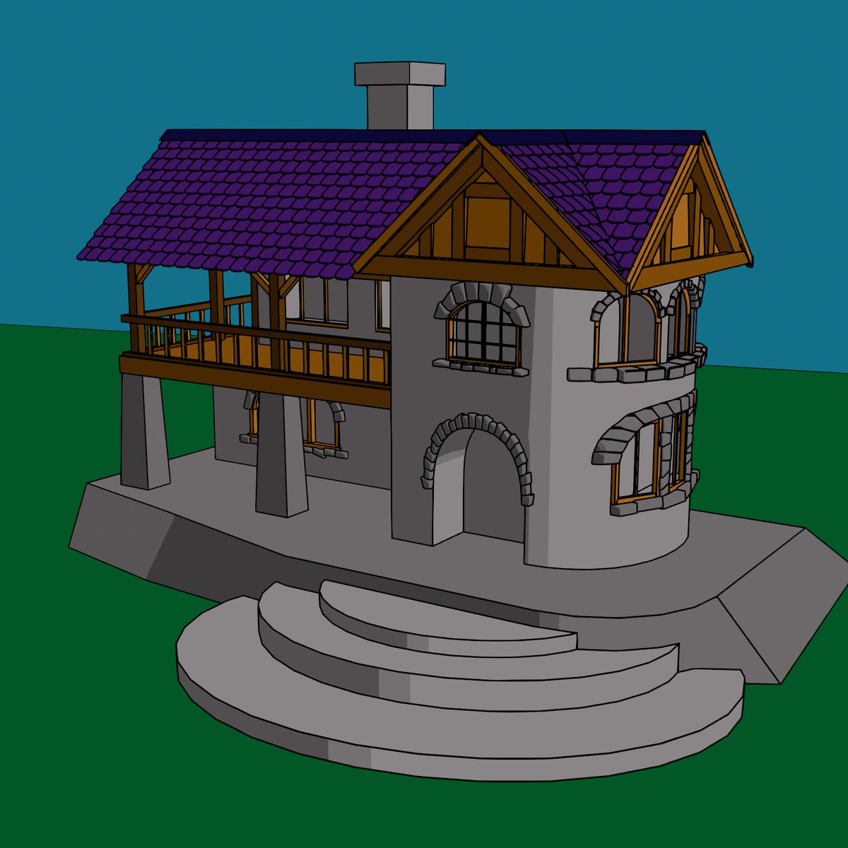 rickus_23's tweet photo. #Blender #b3d #3DArt #3DModeling #Blender3D #Render #GreasePencil #3DHouse #BlenderArt #ArchitecturalDesign #DigitalArt https://t.co/SEdklmq1ce