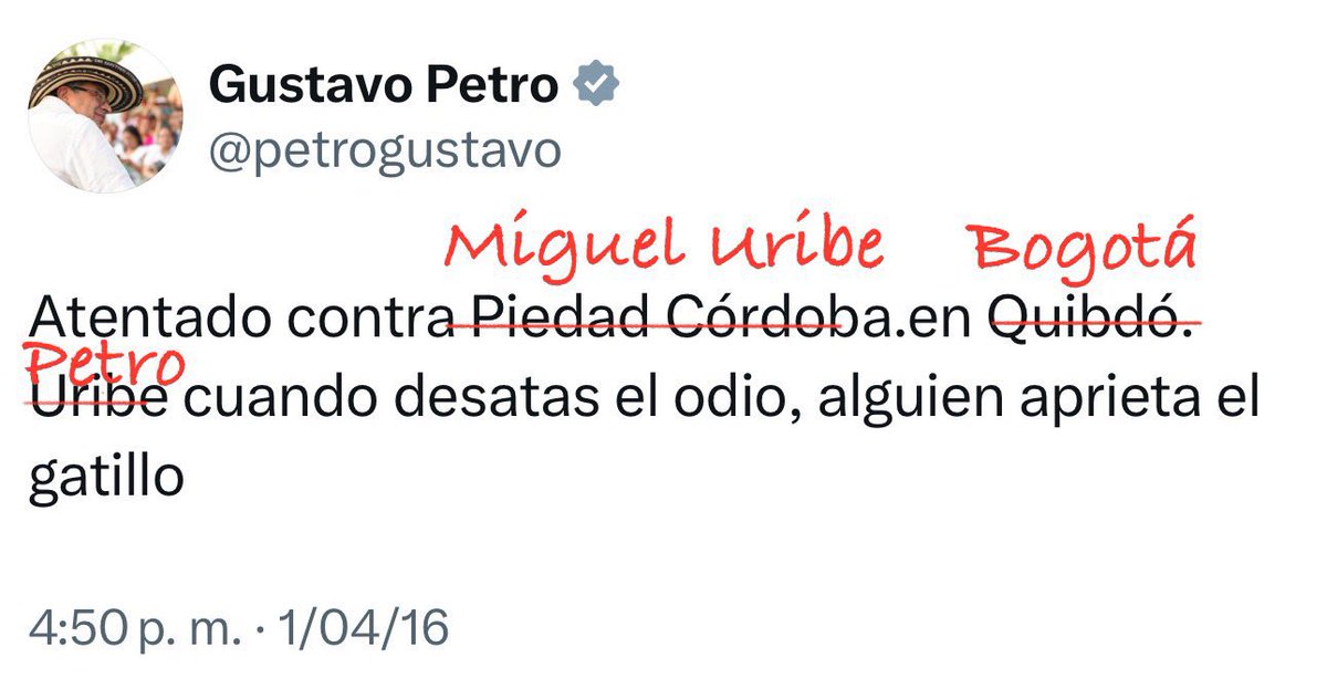 Manuela Beltrán2601 (@gracielabe90215) on Twitter photo <a href="/MAndreaNieto/">MARIA ANDREA NIETO</a> Cuando desatas el odio, alguien aprieta el gatillo 💔🥺. <a href="/MAndreaNieto/">MARIA ANDREA NIETO</a> Cuando desatas el odio, alguien aprieta el gatillo 💔🥺.
