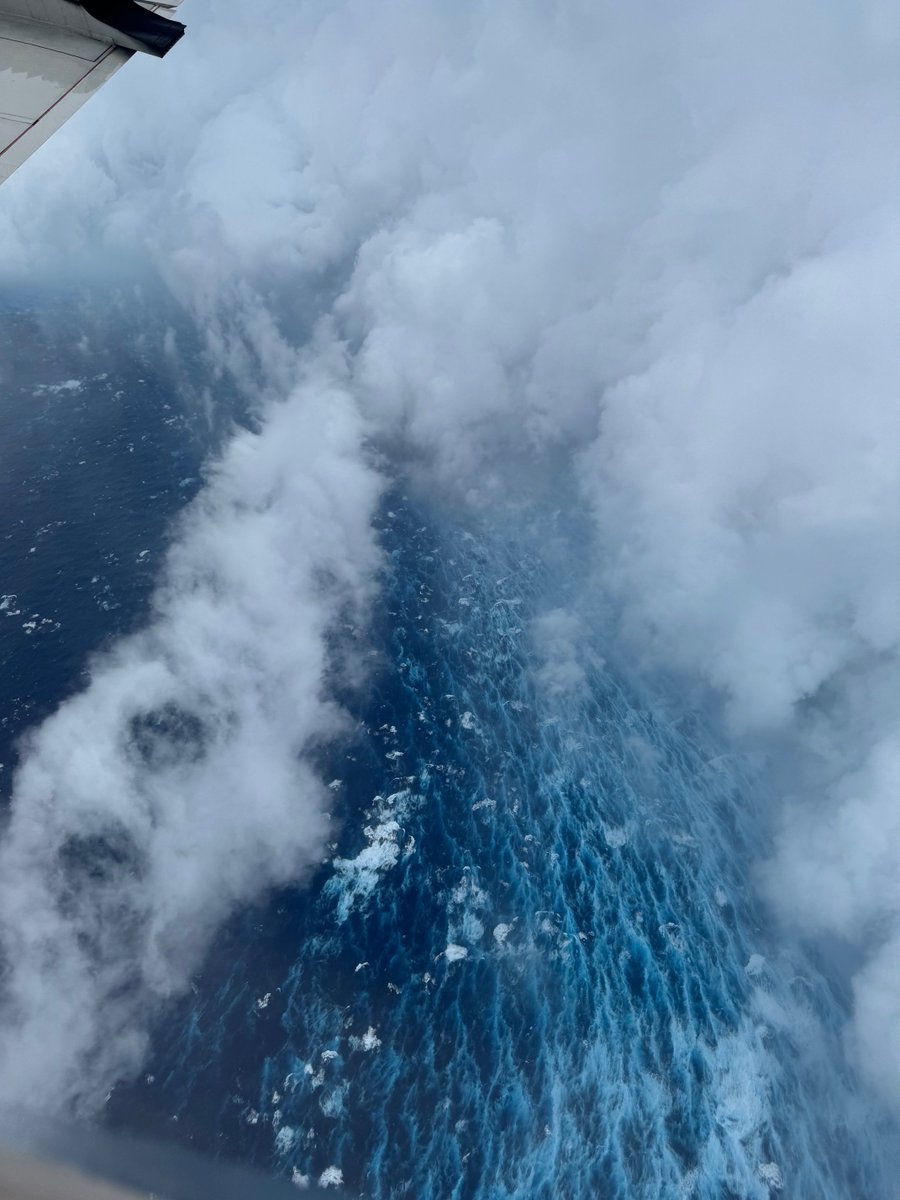 National Hurricane Center (@nhc_atlantic) on Twitter photo Aug 16: Images from <a href="/NOAA_HurrHunter/">NOAA Aircraft Operations Center</a> and the <a href="/NOAASatellites/">NOAA Satellites</a> Ocean Winds team show an intense eyewall in Hurricane #Erin This photo shows the ocean surface calm in the eye and roaring in the eyewall. For the latest forecast visit hurricanes.gov Aug 16: Images from <a href="/NOAA_HurrHunter/">NOAA Aircraft Operations Center</a> and the <a href="/NOAASatellites/">NOAA Satellites</a> Ocean Winds team show an intense eyewall in Hurricane #Erin This photo shows the ocean surface calm in the eye and roaring in the eyewall. For the latest forecast visit hurricanes.gov