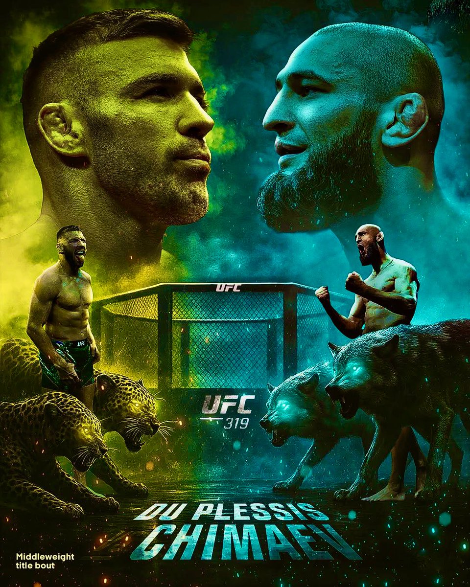 FIGHT NIGHT. 🇿🇦 #UFC319