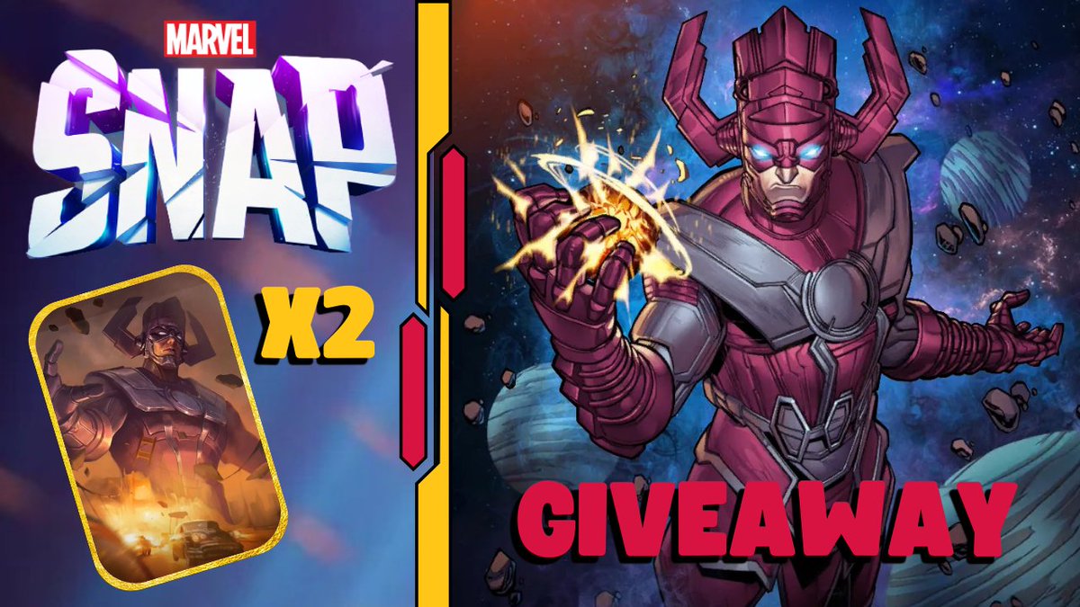 🟦GIVEAWAY SEASON PASS🟦

2 pass Heralds Of Galactus à win 

Pour participer/To enter :

🧩Like &amp; Repost
🧩S'abonner à cette chaine/Subscribe to this Youtube channel : youtube.com/@NithealReplay
🧩Like &amp; Commente cette vidéo/This video : youtube.com/watch?v=a-I3tc…

Draw next Saturday