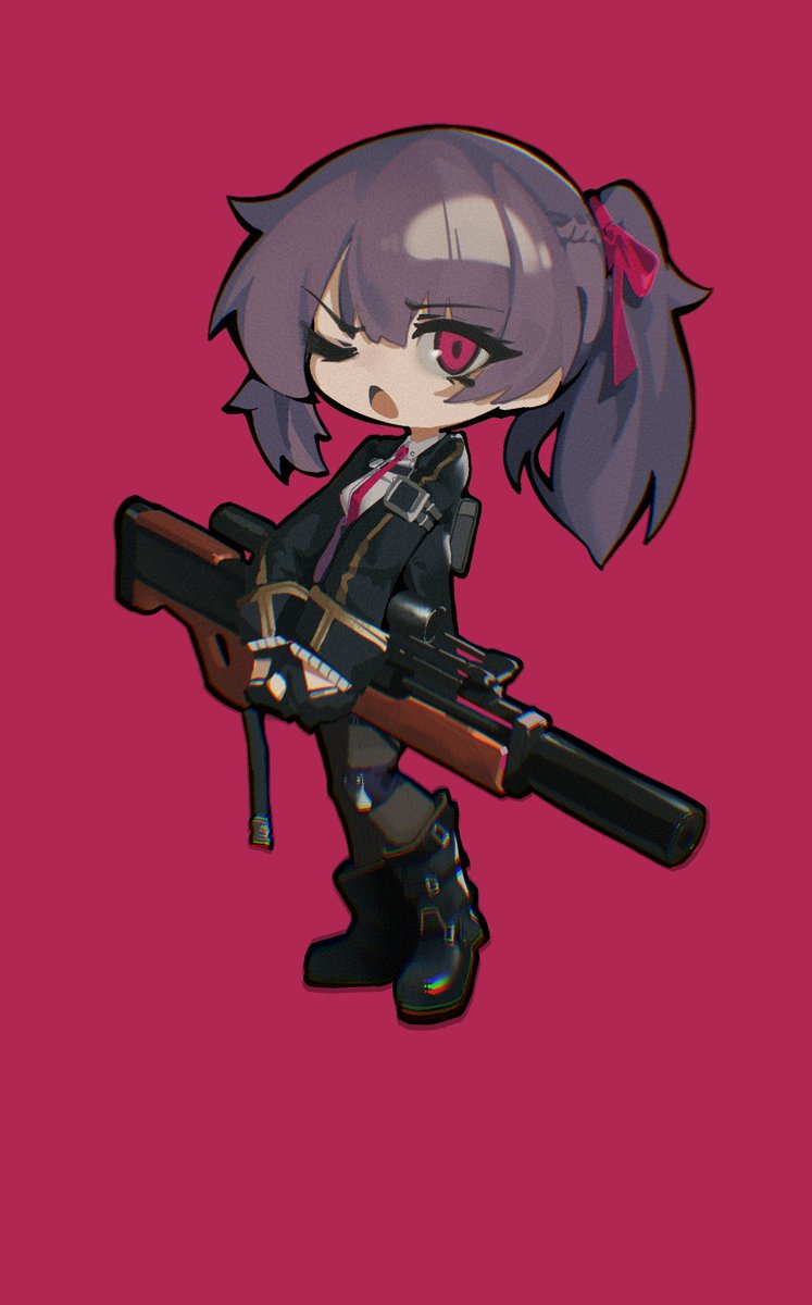 zomzomzomsauce's tweet photo. #wa2000 #GirlsFrontline2 😆🥰 https://t.co/1ApMle0SJ3