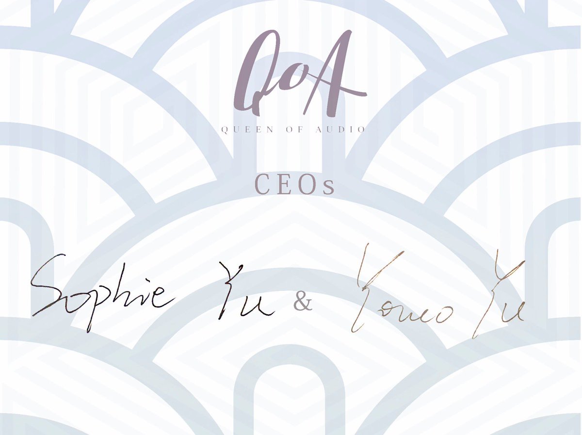 QoA Japanは2019年に2名の女性CEOにより設立されたQoAの日本総代理店として2020年より日本市場がスタートし今年で5周年を迎えました。(正しくは7/15で5周年でした)

QoAは Queen of Audio の略で、キューオーエーと読みます。全世界、同じ読みかたとなります。