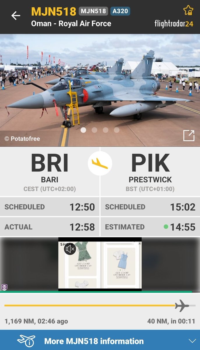 Now coming into <a href="/GPAPassenger/">Prestwick Airport</a> Prestwick.