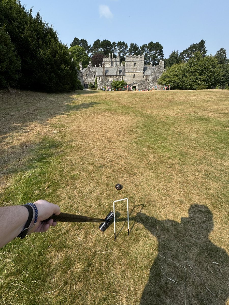Croquet. Cotehele. Cornwall.