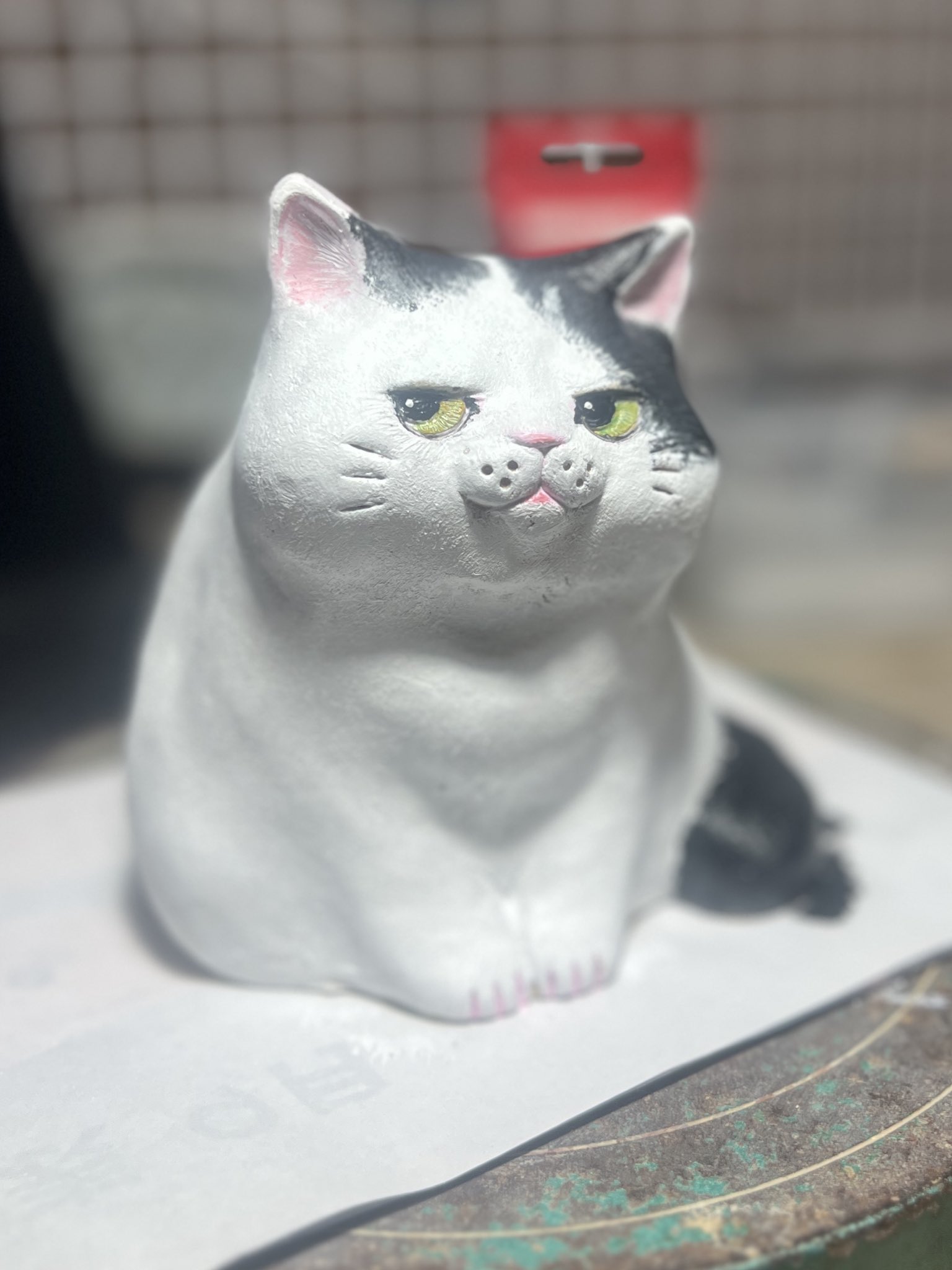 布施猫 布施猫笑店 猫 花器 花瓶 花びん 布施猫笑店（ふせねこ