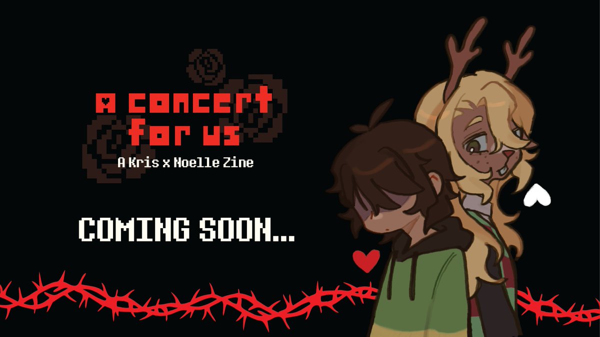 We’re glad to announce A Concert for Us, a completely free and digital fanzine for all Kriselle fans around the globe. If you don’t wanna miss out on this project be sure to check the carrd in our bio and follow us on social media. 🍎❄️
Interest check opens soon!