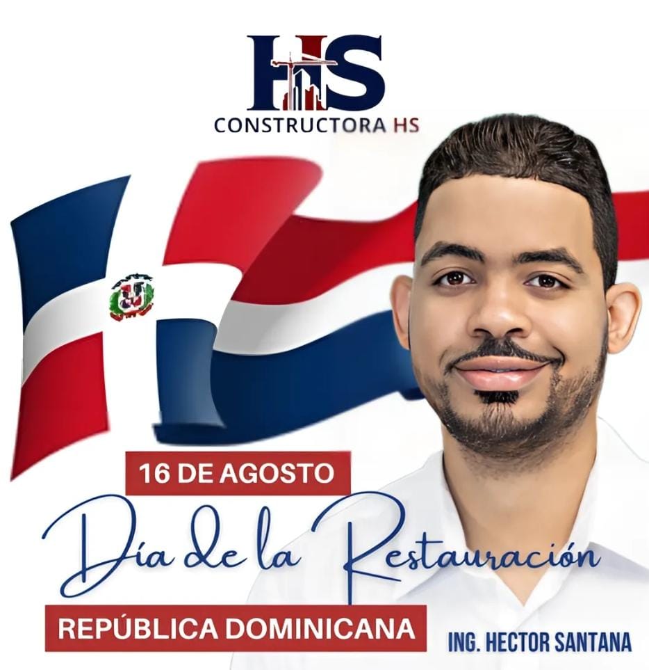 Ing_HectorS's tweet photo. 🇩🇴 Este 16 de agosto conmemoramos el 162 aniversario de la Restauración Dominicana.🇩🇴

🇩🇴Viva la República Dominicana🇩🇴 https://t.co/vTY7Z7BWpA