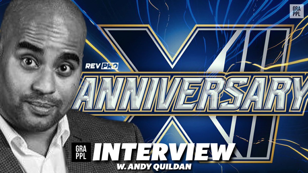 UP NOW - A wide ranging conversation with <a href="/AQuildan/">Andy Quildan</a> covering Rev Pro's upcoming Anniversary Shows, Forbidden Door week, international talent, booking, NXT Europe &amp; more. 

(Also Eastenders, Power Slam, Beyond the Mat &amp; Roast Dinners vs Fry Ups - stay tuned to the end for that!)